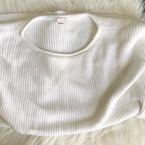 Gap summer off white eggshell oversized sweater
